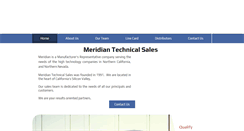 Desktop Screenshot of meridiantech.com