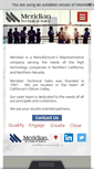 Mobile Screenshot of meridiantech.com